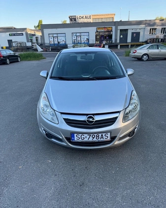 Opel Corsa cena 9900 przebieg: 157000, rok produkcji 2008 z Gliwice małe 121